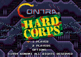   CONTRA - HARD CORPS